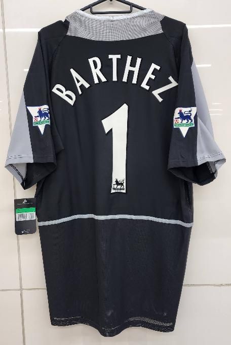 マンチェスターユナイテッド　GK１　バルテズ マンチェスターU（GK 黒）長袖 02/03 バルテズ＃1 + EPL