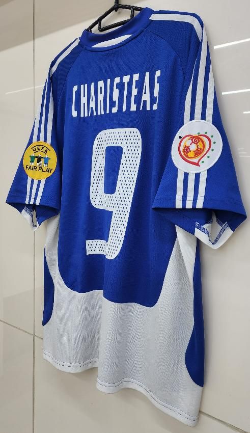 00s adidas \"GREECE ギリシャ代表  \" ギリシャ 代表 ユニフォーム Oサイズ サッカー アディダス