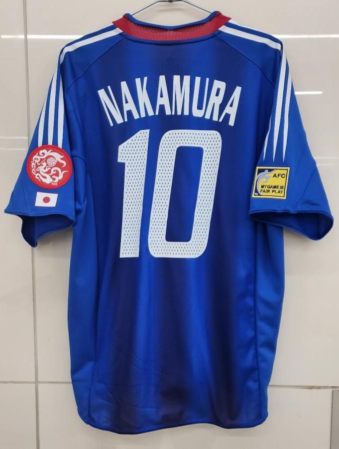 【未使用品】日本代表　オーセンティックユニフォーム　NAKAMURA 10 未使用品】日本代表オーセンティックユニフォームNAKAMURA 10