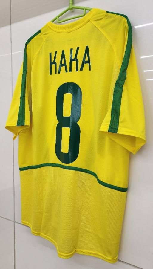 マーク違い] ブラジル代表 2008 Nike ホーム半袖 ユニフォーム