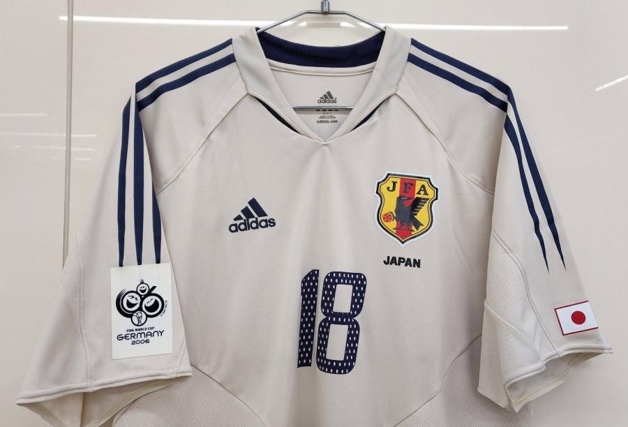 ⭐︎小野伸二⭐︎adidas⭐︎日本代表ユニフォーム⭐︎ONO 18⭐︎支給 adidas 日本代表 04/05 ユニフォーム ホーム 半袖