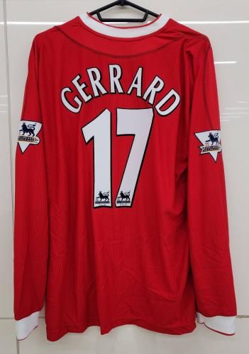 【リヴァプール】11-12 3rd kit ジェラード No.8 長袖 リヴァプール】11-12 3rd kit ジェラード No.8 長袖 リ