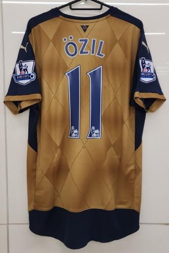 アーセナル（A)14/15 エジル＃11 + EPLパッチ付き！