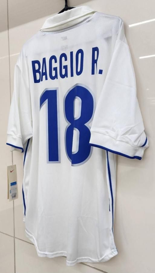 98 イタリア代表 ユニフォーム　フランスワールドカップ 超希少】98フランスW杯 イタリア代表ユニ ロベルト・バッジョ