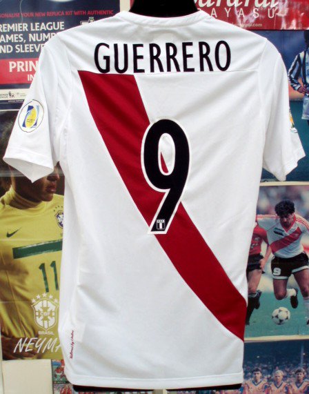 ペルー代表 選手用 ユニフォーム ゲレーロ Don Valon