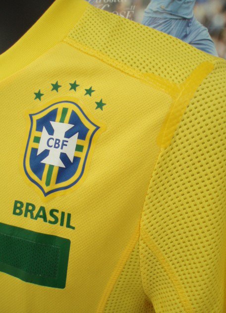 ブラジル代表・選手支給長袖TRウエア・フルスポンサー入り - フットサル