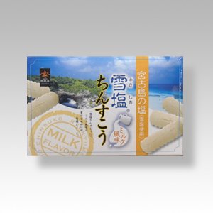 □雪塩ちんすこう ミルク風味 (2個入り×12袋) - かりゆし道