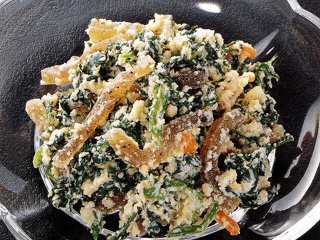 菊菜の白合え(500g) 《冷凍》 - 共栄食品オンラインショップ - 業務用食材・業務用食品の通販