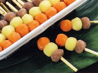 秋色三色団子 《冷凍》 - 共栄食品オンラインショップ - 業務用食材