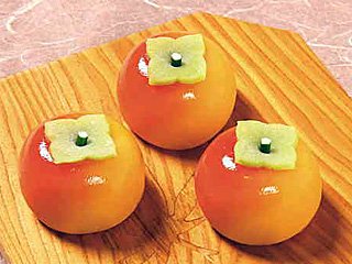 フルーツ餅・柿 《冷凍》