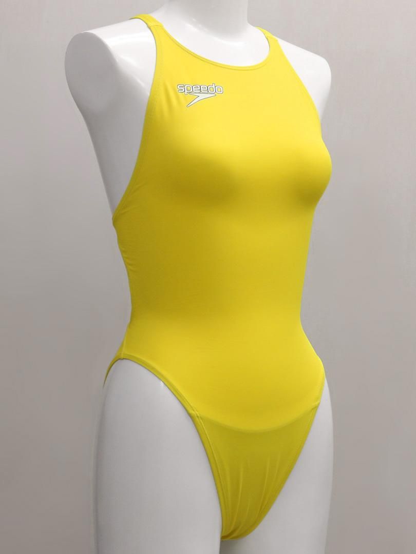 SCW01920N 別注 speedo Fastskin XT-W ハイレグ 無地 （YE） - 競泳 