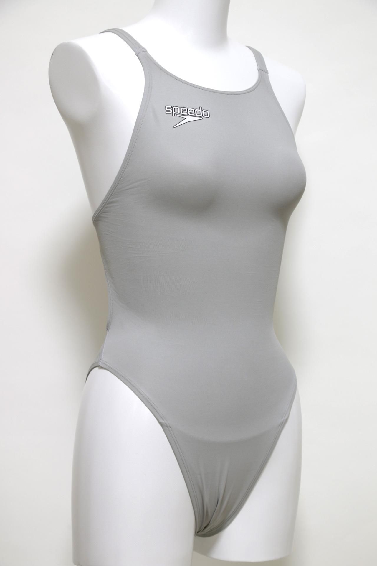 SCW01920N 別注 speedo Fastskin XT-W ハイレグ 無地（SV） - 競泳水着 