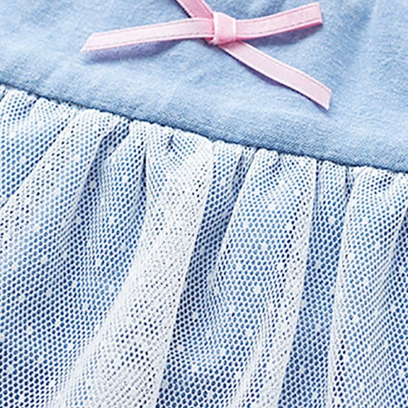 ドットチュールのレーススタイ／Tulle lace dress（2色展開