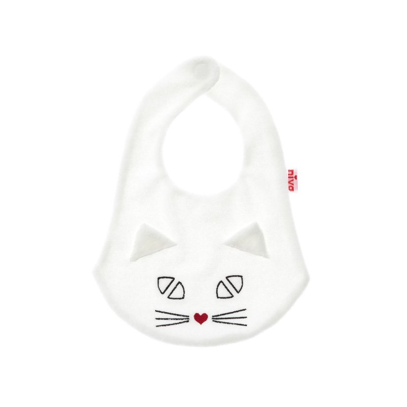 猫スタイ／CAT bib（2色展開） - 出産祝い・ベビーギフトブランド【niva】ニヴァ - 日本製 -