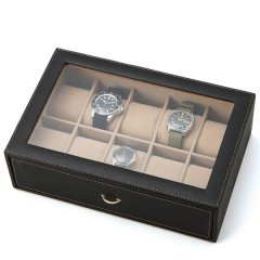 時計ボックス・Stackable・大事なコレクションをお洒落にすっきり収納できる男のウォッチケース
