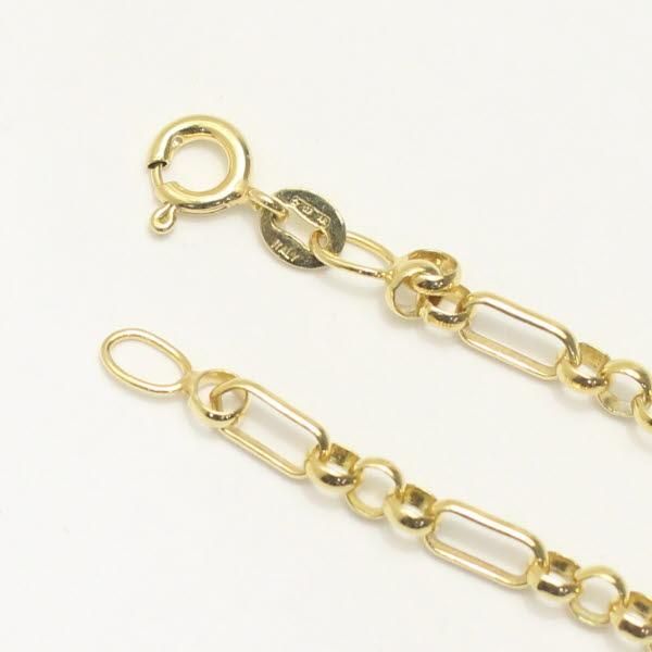 高級！！s925 イエローゴールド　ブラック　アンクレット　男女兼用 10K イエローゴールド アズキアンクレット 幅1.5mm 25cm ｱｽﾞｷ0.4