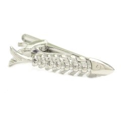 世にも奇妙な 骨魚 面白 おもしろ オモシロ 面白い ユニーク タイピン ネクタイピン