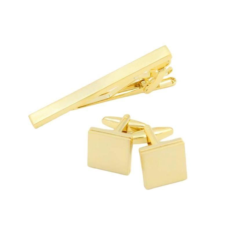 タイピン カフス 片方カフス含む ゴールドシルバーカラー バッジ