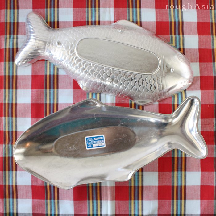 タイ｜アルミ製の魚型プレート｜軽い割れない タイ料理ペーサー鍋