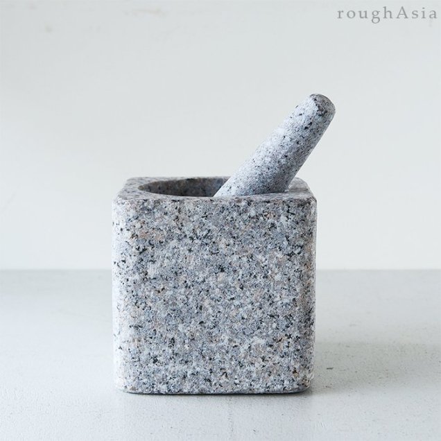 《ラフエイジア オリジナル》 タイの石うす 「うすたむ3」 角型（クロックヒン）