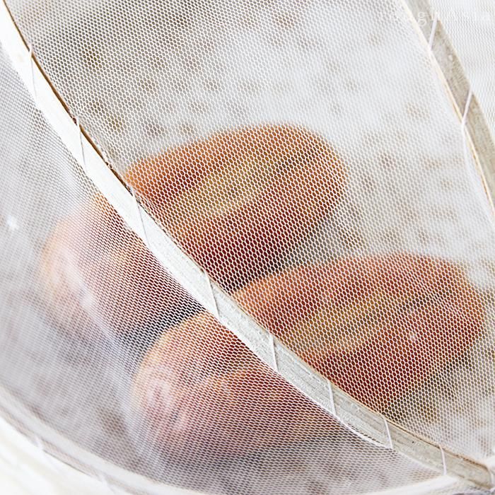 インドネシア》バンブーフードカバー（Sサイズ、Mサイズ）/食卓