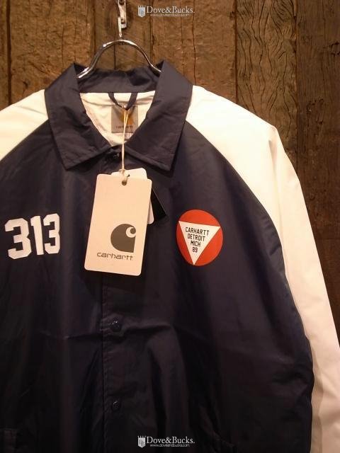 Carhartt WIP / YORK JACKET [BLUE *NAVY × WHITE