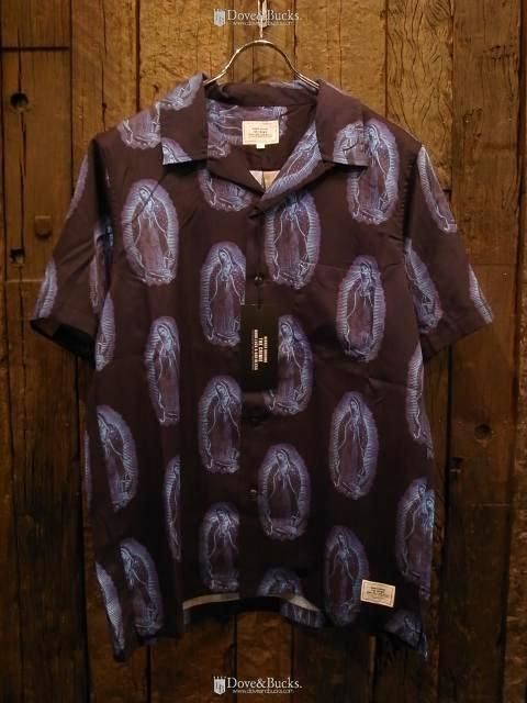 THE CRIMIE アロハシャツ CRIMIE / GUADALUPE MARIA ALOHA S/S SHIRTS [BLACK