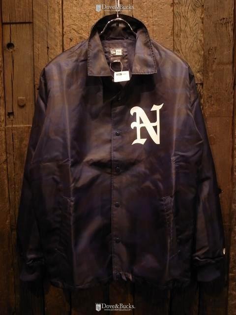 new era. / Coach Jacket N [NAVY × BROWN *TIGER STRIPE] - THINKTANK