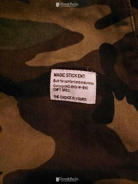 MAGIC STICK / FISH TAIL WOODLAND COACH JACKET [CAMO] - THINKTANK