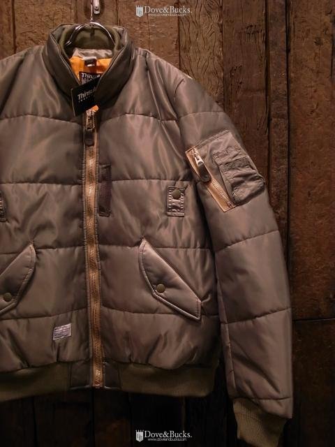 MAGIC STICK / MA-1 DOWN JACKET [OLIVE] - THINKTANK ltd.[Dove&Bucks