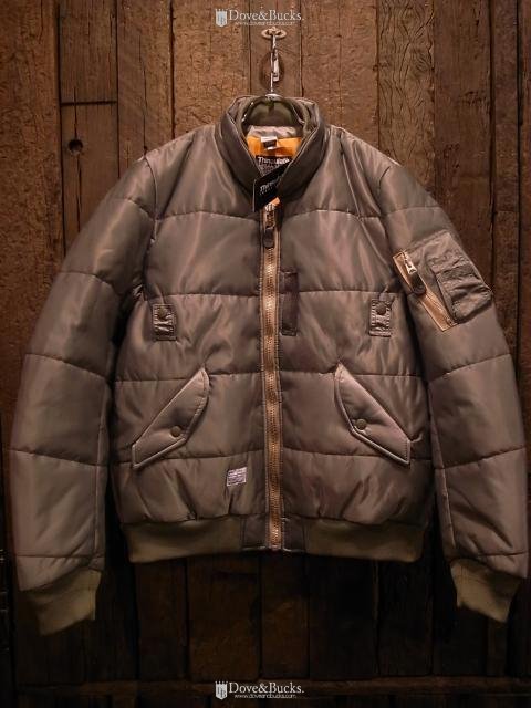 MAGIC STICK / MA-1 DOWN JACKET [OLIVE] - THINKTANK ltd.[Dove&Bucks