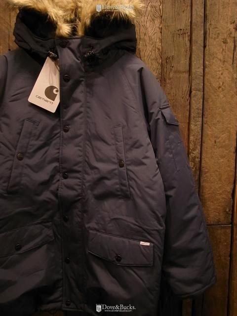 Carhartt WIP / ANCHORAGE PARKA [NAVY] - THINKTANK ltd.[Dove&Bucks