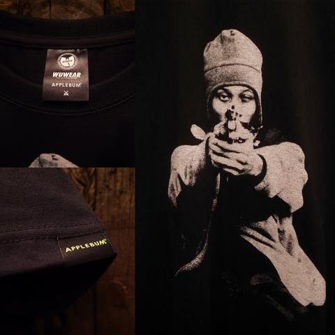 【APPLEBUM Online Store & Dove&Bucks. EXCLUSIVE】 APPLEBUM × WUWEAR / RZA  *S/S TEE [BLACK] - THINKTANK ltd.[Dove&Bucks.] WEB SHOP