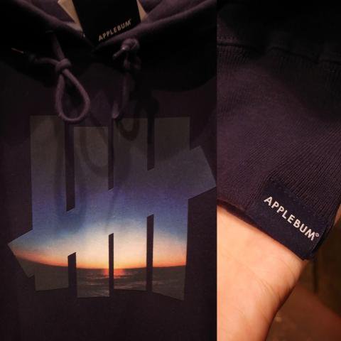 APPLEBUM × UNDEFEATED / SUMMER MADNESS HOOD SWEAT [NAVY] - THINKTANK  ltd.[Dove&Bucks.] WEB SHOP