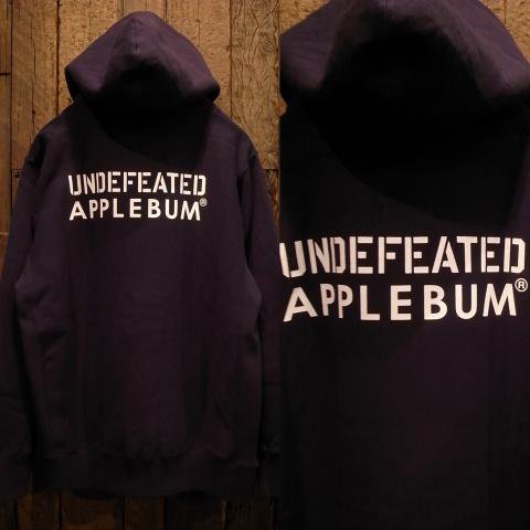 APPLEBUM × UNDEFEATED / SUMMER MADNESS HOOD SWEAT [NAVY 