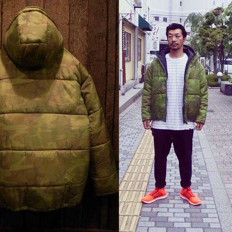 RULER / RIP-STOP DOWN JACKET [O.D. CAMO] - THINKTANK ltd.[Dove&Bucks.] WEB  SHOP