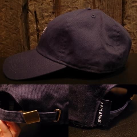 APPLEBUM × JAZZY SPORT / COTTON CAP [NAVY] - THINKTANK ltd