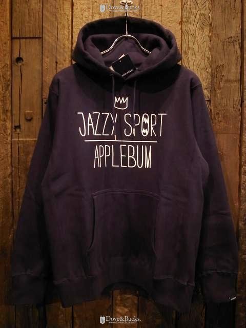 APPLEBUM × JAZZY SPORT / SWEAT PARKA [NAVY] - THINKTANK ltd.[Dove&Bucks.]  WEB SHOP