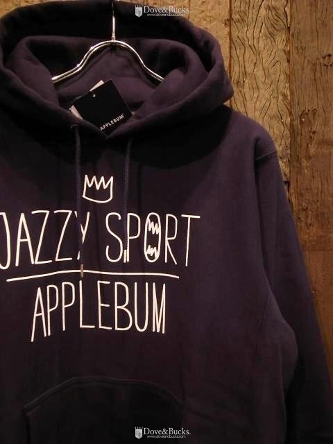 APPLEBUM × JAZZY SPORT / SWEAT PARKA [NAVY] - THINKTANK ltd.[Dove&Bucks.]  WEB SHOP