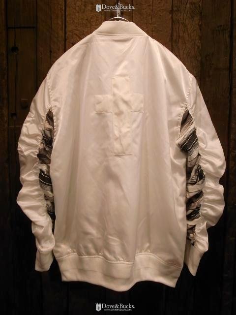 M.S.M.L. / BOMBER JACKET [WHITE] - THINKTANK ltd.[Dove&Bucks.] WEB SHOP