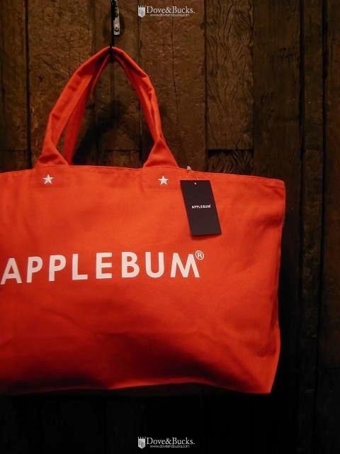 APPLEBUM / STUDDED LOGO CANVAS ZIP TOTEBAG [RED] - THINKTANK  ltd.[Dove&Bucks.] WEB SHOP