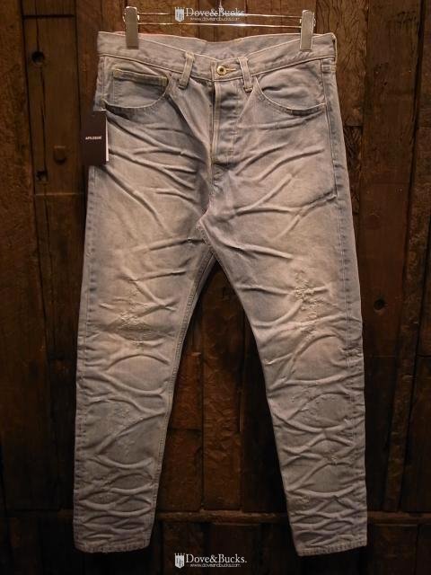 APPLEBUM / KATE *SLIM ICE WASH DENIM PANTS [ICE WASH INDIGO] - THINKTANK  ltd.[Dove&Bucks.] WEB SHOP