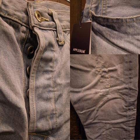 APPLEBUM / KATE *SLIM ICE WASH DENIM PANTS [ICE WASH INDIGO] - THINKTANK  ltd.[Dove&Bucks.] WEB SHOP