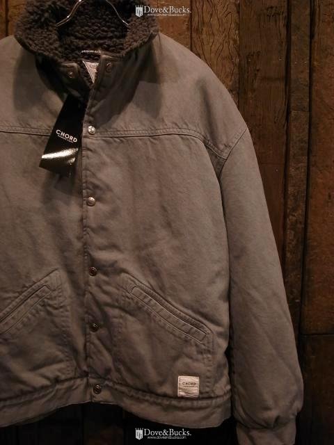 CHORD NUMBER EIGHT / OVERSIZED DENIM BOA JACKET [GRAY] - THINKTANK  ltd.[Dove&Bucks.] WEB SHOP