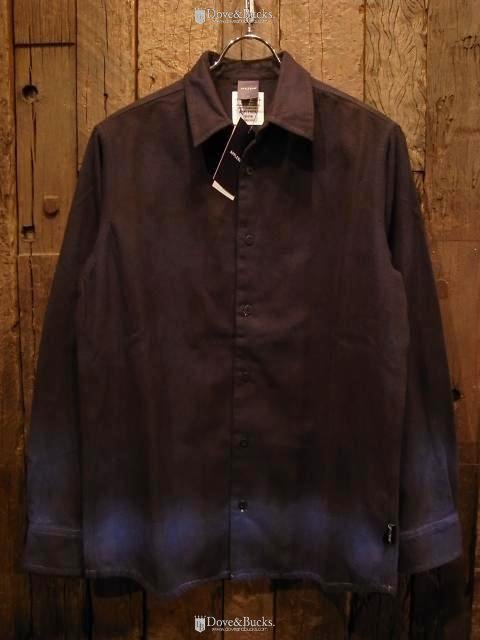 APPLEBUM / BLACK DYE CHECK SHIRT [BLUE] - THINKTANK ltd.[Dove&Bucks.] WEB  SHOP