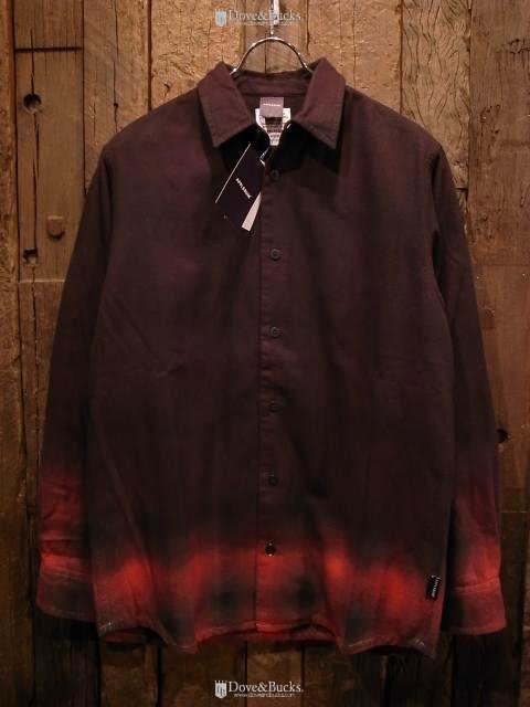 APPLEBUM / BLACK DYE CHECK SHIRT [RED] - THINKTANK ltd.[Dove&Bucks.] WEB  SHOP