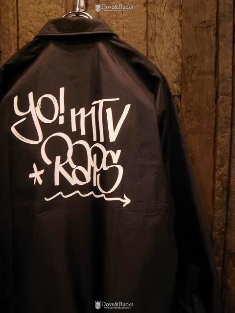 APPLEBUM × Yo! MTV Raps / WATER RESISTANT SHELL COACH JACKET