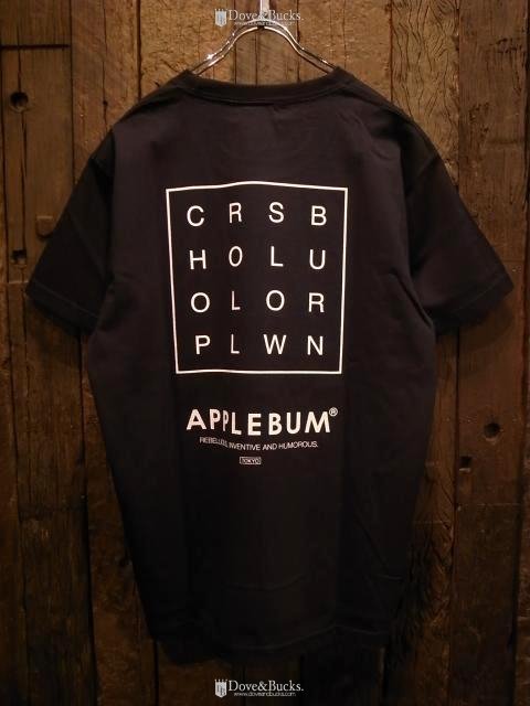 APPLEBUM × CHOP ROLL SLOW BURN / TOKYO *S/S TEE [BLACK