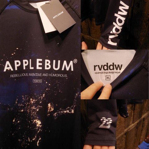 APPLEBUM × REVERSAL / NIGHT EARTH RASH GUARD [NIGHT EARTH