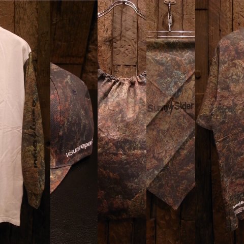 VISUAL REPORTS × SUNNY C SIDER / Real Weed Camouflage Capsule Collection -  THINKTANK ltd.[Dove&Bucks.] WEB SHOP